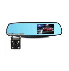 iBello Dashcam en achteruitrijcamera in spiegel