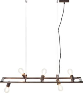 Brilliant-hanglamp-Kalla-99120-76-zwart-aan