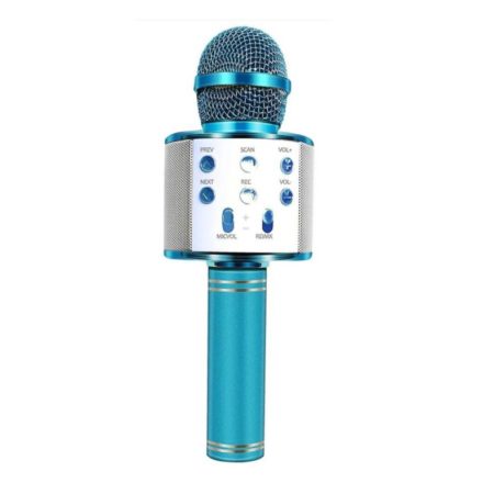 iBello-karaoke-microfoon-blauw