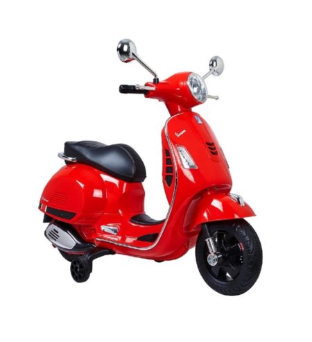 Piaggo-Vespa-GTS-elektrische-kinder-motor-rood