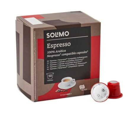 Espresso vooraanzicht Solimo